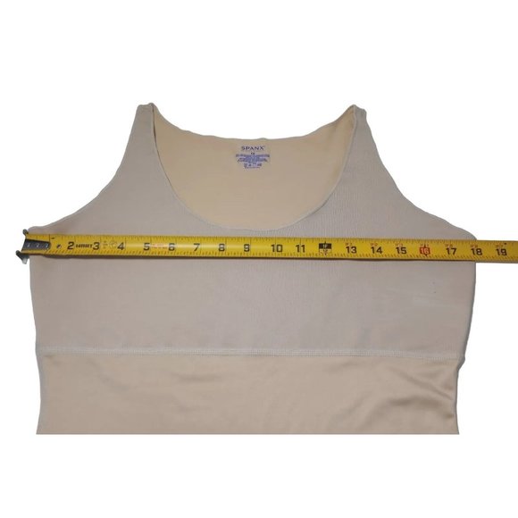 Spanx By Sara Blakely Size 1X Women’s Beige Shapewear Tank RN # 112121 - Picture 3 of 6